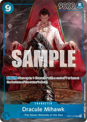 Dracule Mihawk - OP01-070 - Super Rare (Parallel) - Romance Dawn