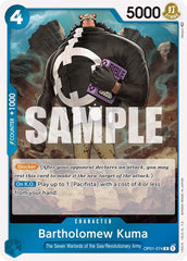 Bartholomew Kuma - OP01-074 - Rare - Romance Dawn