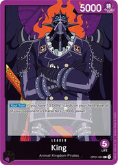 King - OP01-091 - Leader - Romance Dawn