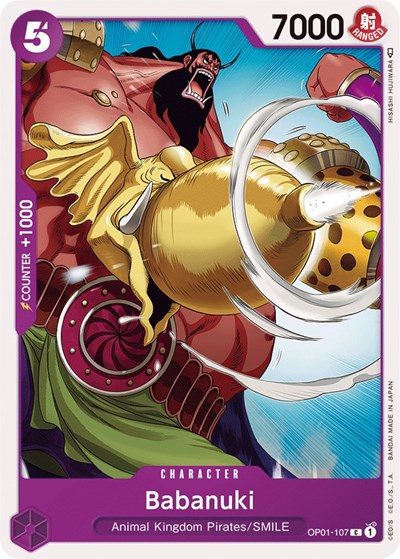 Babanuki - OP01-107 - Common - Romance Dawn