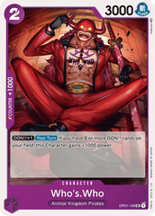 Who's.Who - OP01-109 - Uncommon - Romance Dawn