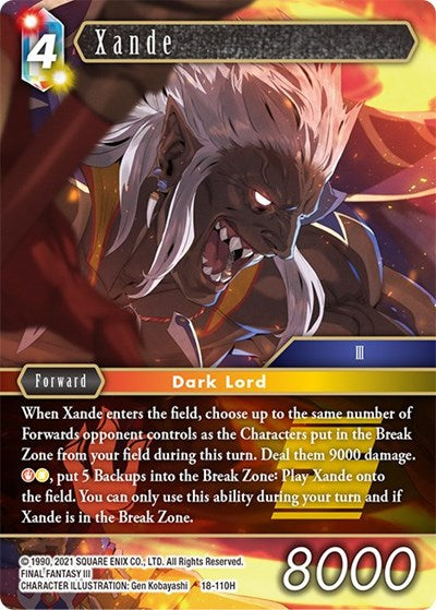 Xande - 18-110H - Hero - Resurgence of Power