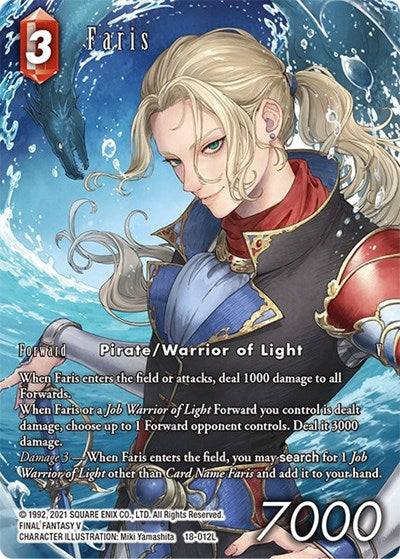 Faris - 18-012L - Legend (Full Art) - Resurgence of Power