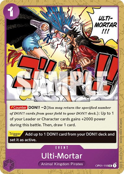 Ulti-Mortar - OP01-118 - Uncommon - Romance Dawn