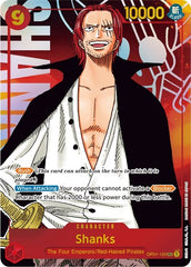 Shanks - OP01-120 - Secret Rare (Parallel) - Romance Dawn