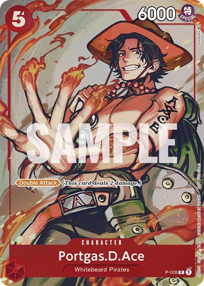 Portgas.D.Ace (Event Pack Vol. 1) - P-028 - Promo - One Piece Promotion Cards