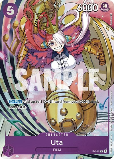 Uta (Event Pack Vol. 1) - P-031 - Promo - One Piece Promotion Cards