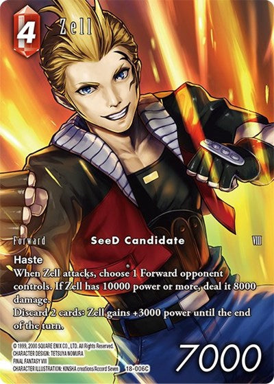 Zell - 18-006C - Common (Full Art) - Resurgence of Power