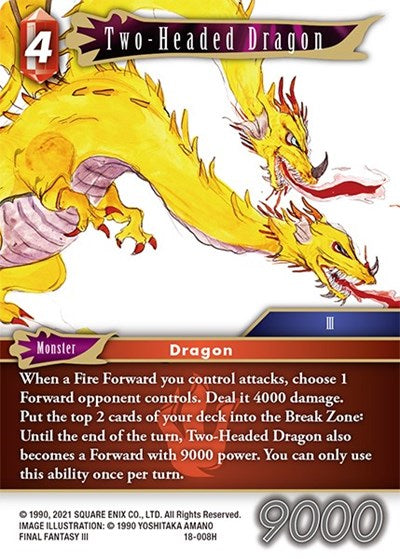 Two-Headed Dragon - 18-008H - Hero - Resurgence of Power