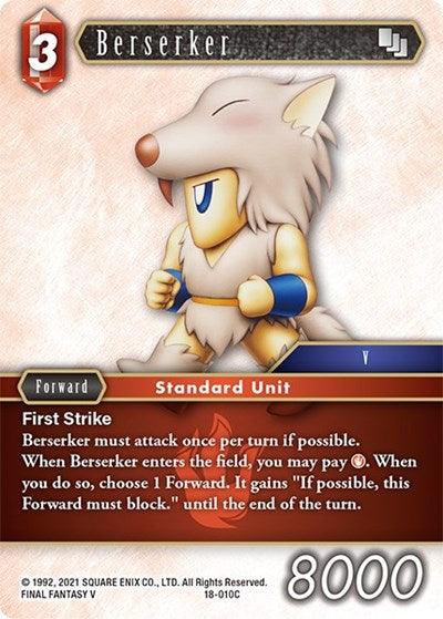 Berserker - 18-010C - Common - Resurgence of Power