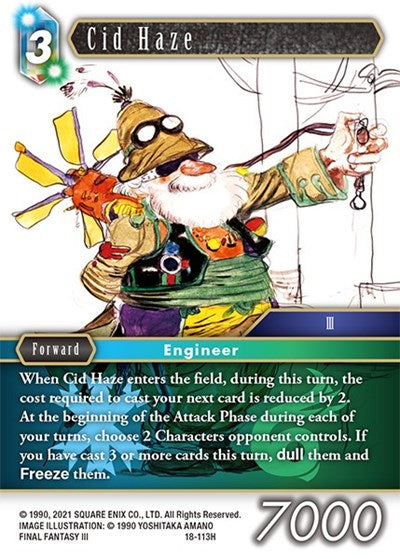 Cid Haze - 18-113H - Hero - Resurgence of Power