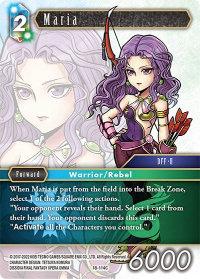 Maria - 18-114C - Common - Resurgence of Power