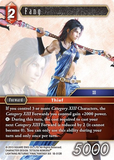 Fang - 18-013R - Rare - Resurgence of Power