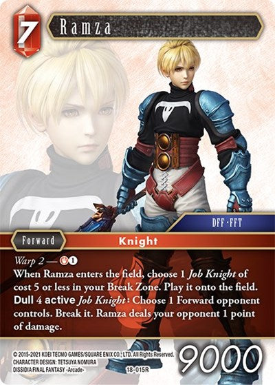Ramza - 18-015R - Rare - Resurgence of Power