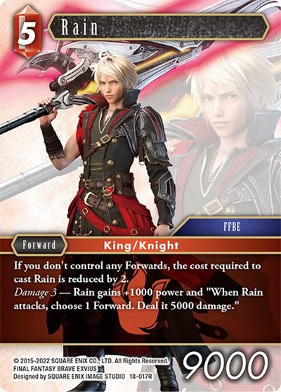 Rain - 18-017R - Rare - Resurgence of Power