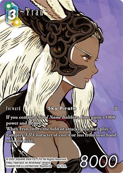 Fran - 18-121L - Legend (Full Art) - Resurgence of Power