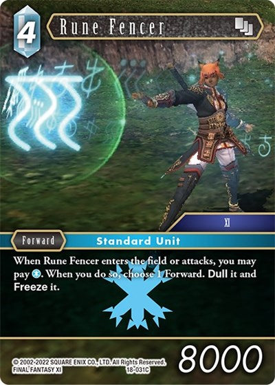 Rune Fencer - 18-031C - Common - Resurgence of Power