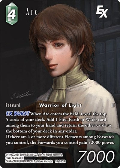 Arc EX - 18-035R - Rare (Full Art) - Resurgence of Power