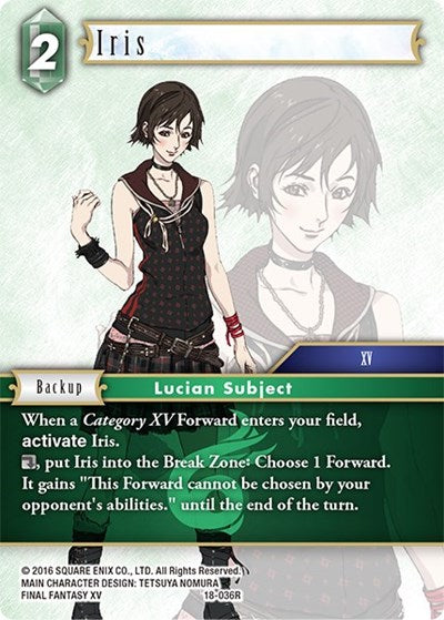 Iris - 18-036R - Rare - Resurgence of Power