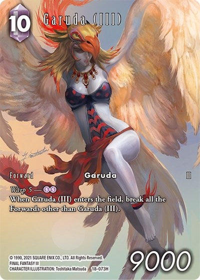 Garuda (III) - 18-073H - Hero (Full Art) - Resurgence of Power
