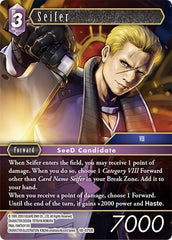Seifer - 18-075R - Rare - Resurgence of Power