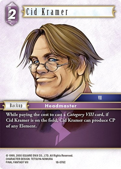 Cid Kramer - 18-076C - Common - Resurgence of Power