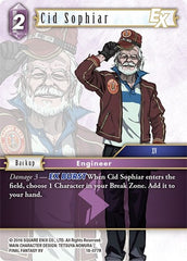 Cid Sophiar EX - 18-077R - Rare - Resurgence of Power