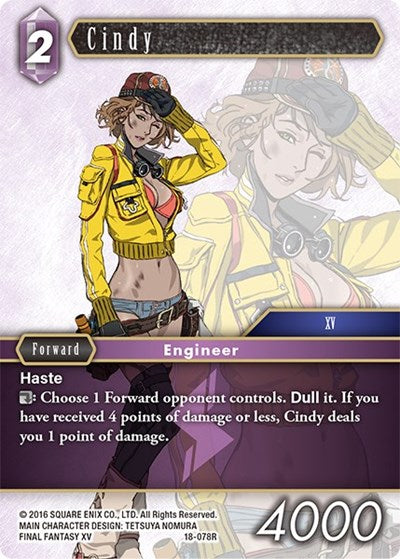 Cindy - 18-078R - Rare - Resurgence of Power