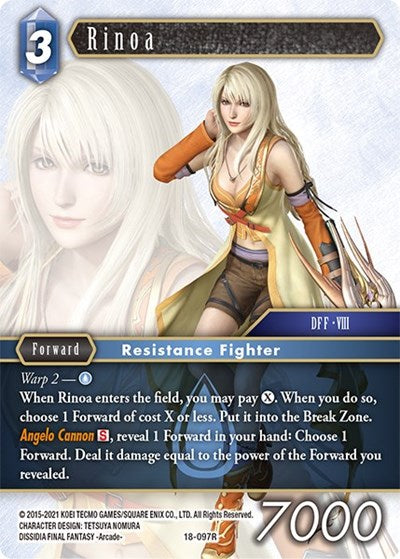 Rinoa - 18-097R - Rare - Resurgence of Power