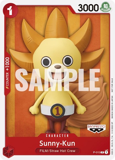 Sunny-Kun - P-015 - Promo (One Piece Film Red) - One Piece Promotion Cards