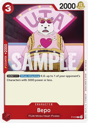 Bepo - P-019 - Promo (One Piece Film Red) - One Piece Promotion Cards