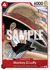 Monkey.D.Luffy - P-022 - Promo (One Piece Film Red) - One Piece Promotion Cards