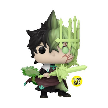 Black Clover Yuno Spirit of Zephyr Glow-in-the-Dark Funko Pop! Vinyl Figure #1422 - Previews Exclusive