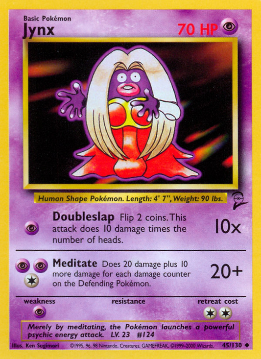 Jynx - 045/130 - Base Set 2