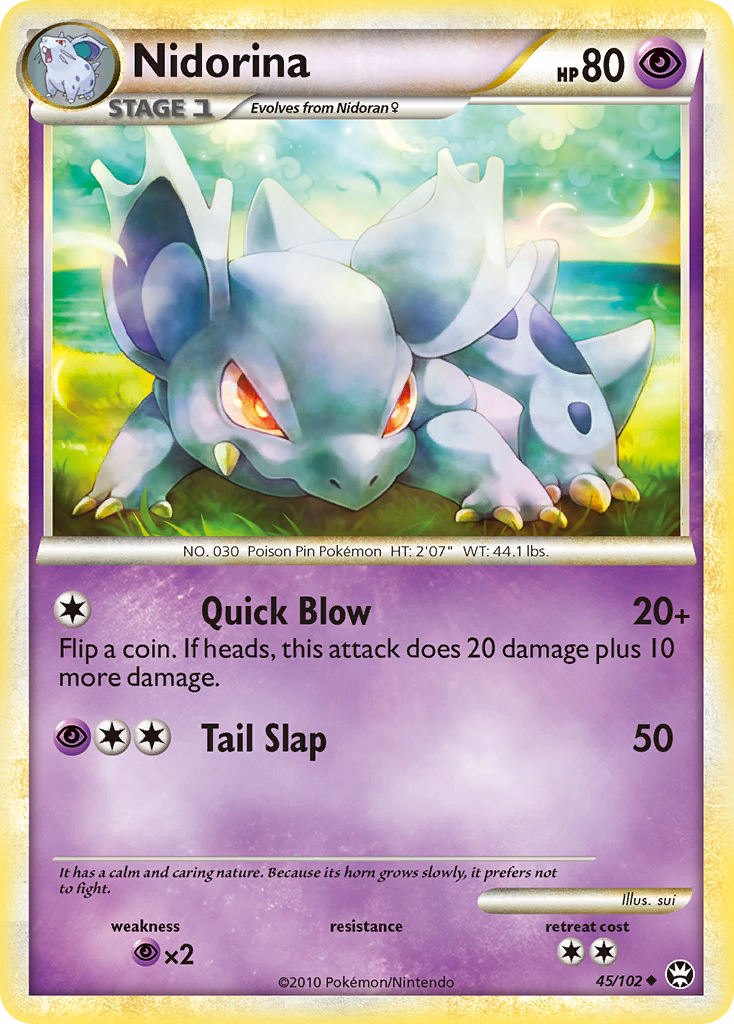 Nidorina - 045/102 - HS—Triumphant