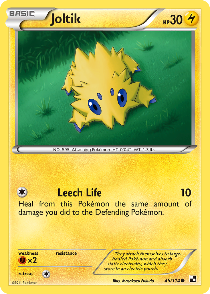 Joltik - 045/114 - Black & White