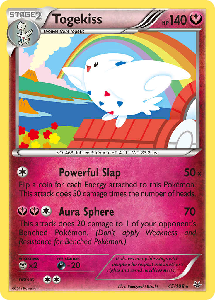 Togekiss - 045/108 - Roaring Skies