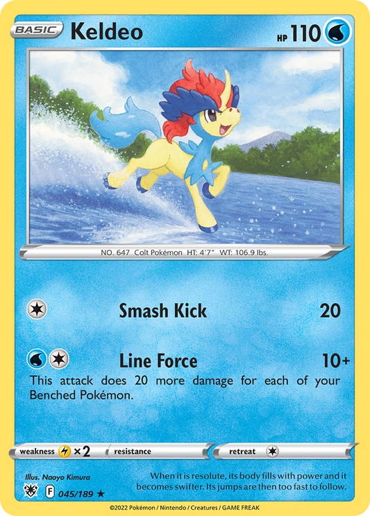 Keldeo - 045/189 - Astral Radiance