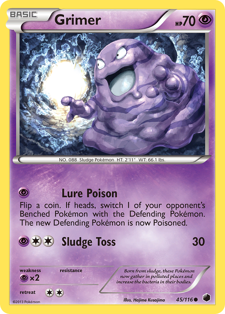 Grimer - 045/116 - Plasma Freeze