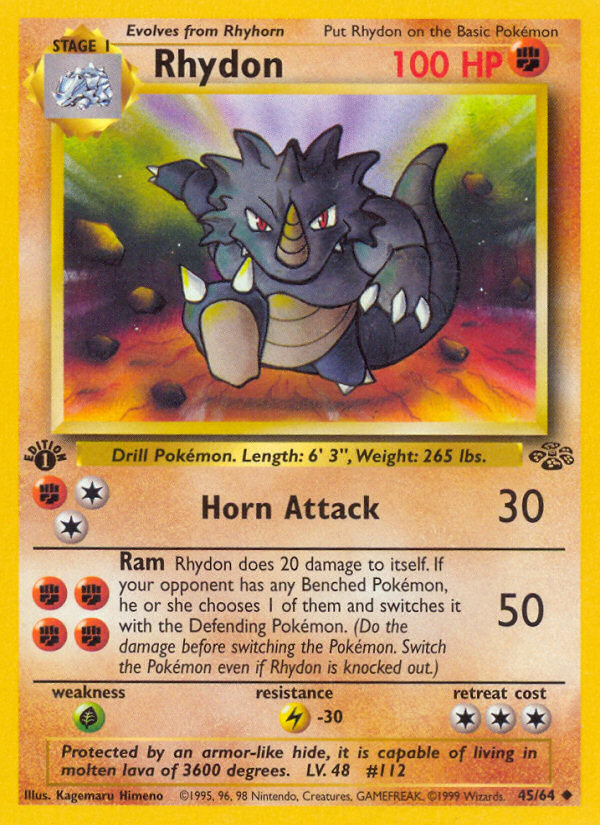 Rhydon - 45/64 - Jungle