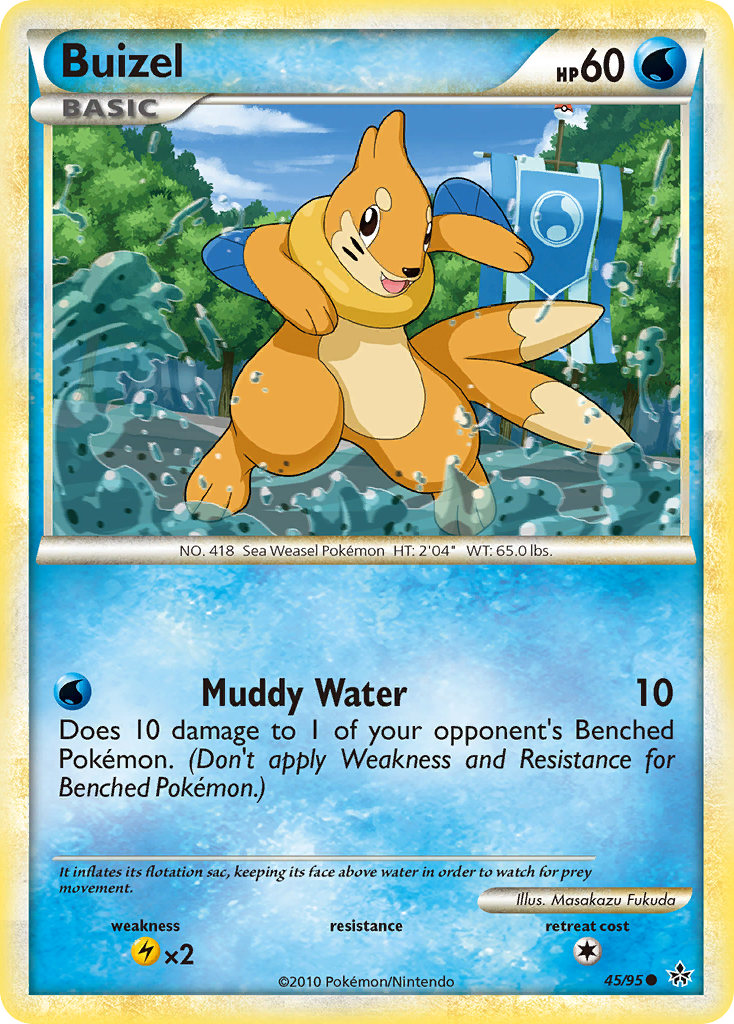 Buizel - 45/95 - HS—Unleashed