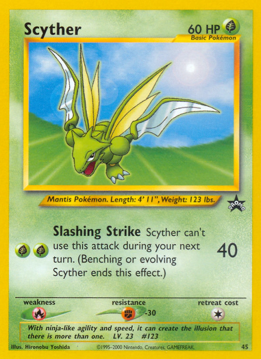 Scyther - 45/53 - Wizards Black Star Promos