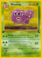 Weezing - 45/62 - Fossil