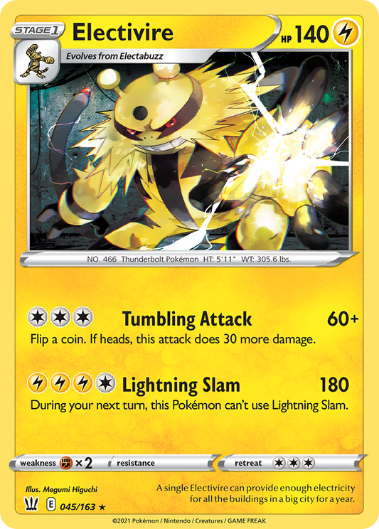 Electivire - 045/163 - Battle Styles