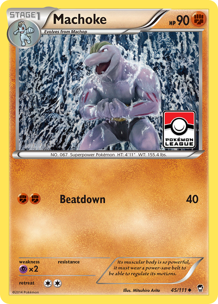 Machoke - 045/111 - Furious Fists