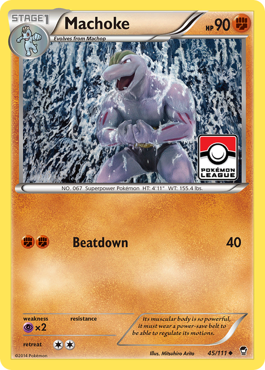 Machoke - 045/111 - Furious Fists