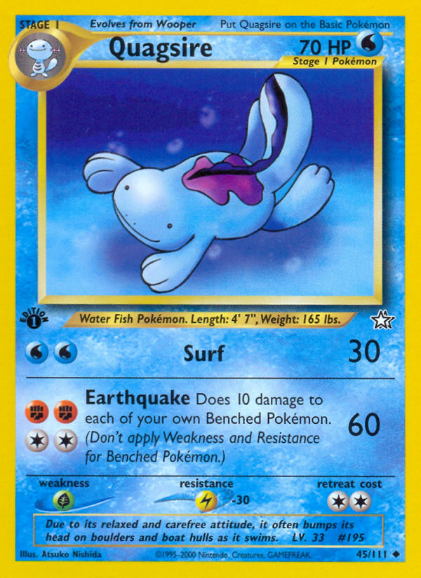 Quagsire - 045/111 - Neo Genesis