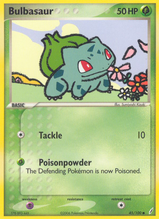 Bulbasaur - 045/100 - Crystal Guardians