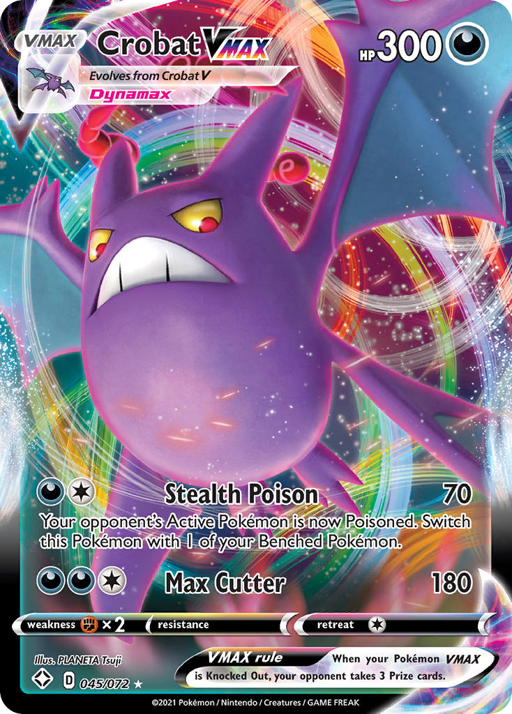 Crobat VMAX - 45/72 - Shining Fates