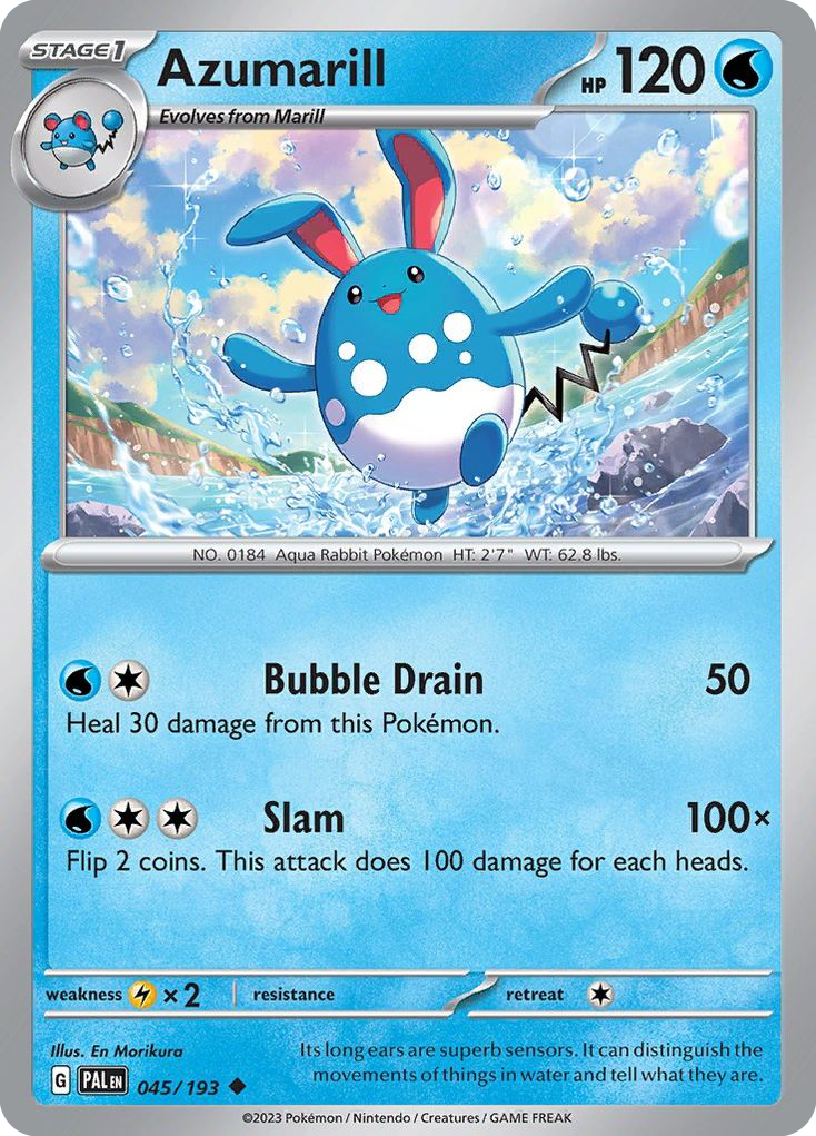 Azumarill - 045/193 - Paldea Evolved